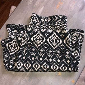 Aztec Print Maxi Skirt